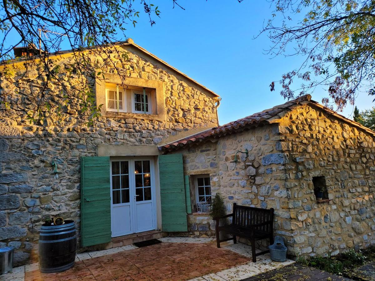 Villa Charmante A Lussan Avec Piscine Privee Et Jardin Closa Luaran gambar